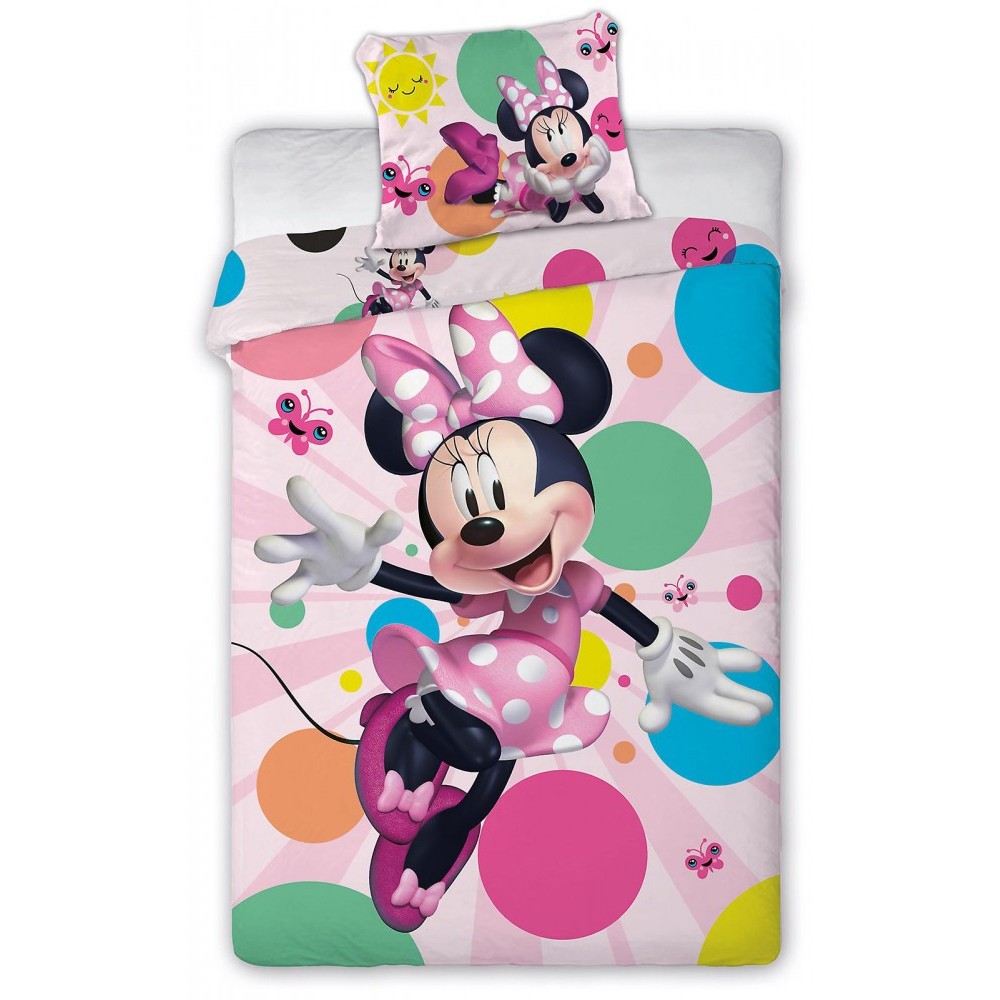 Disney Minnie  Dotted bedding set 140×200cm, 70×90 cm