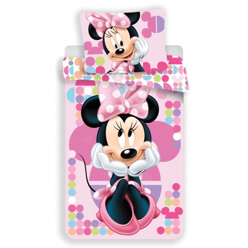 Disney Minnie  bedding set 140×200cm, 70×90 cm microfibre