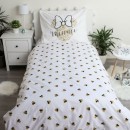 Disney Minnie  Gold bedding set 140×200cm, 70×90 cm