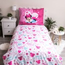 Disney Minnie  Look bedding set 140×200cm, 70×90 cm microfibre