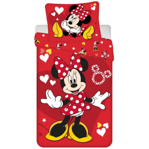 Disney Minnie  Love & Stars bedding cover 140×200cm, 70×90 cm