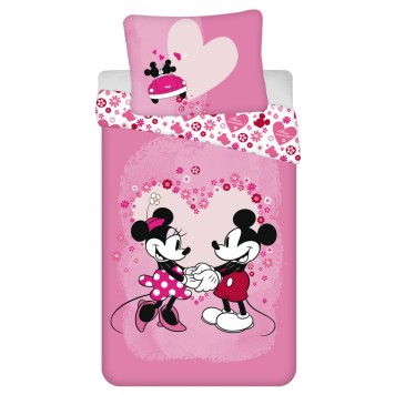 Disney Minnie  Love Bedding Set 140×200cm, 70×90 cm microfibre