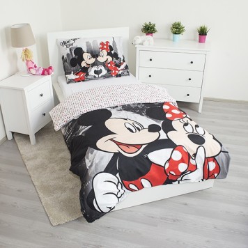 Disney Minnie  bedding set 140×200cm, 70×90 cm microfibre