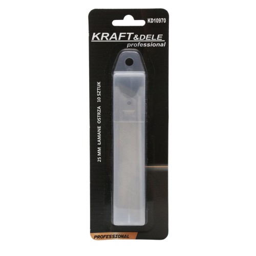 Ostrze łamane do nożyków 25mm - 10szt KD10970