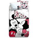 Disney Minnie  Mickey Love Bedding Set 155×200cm, 50x80 cm