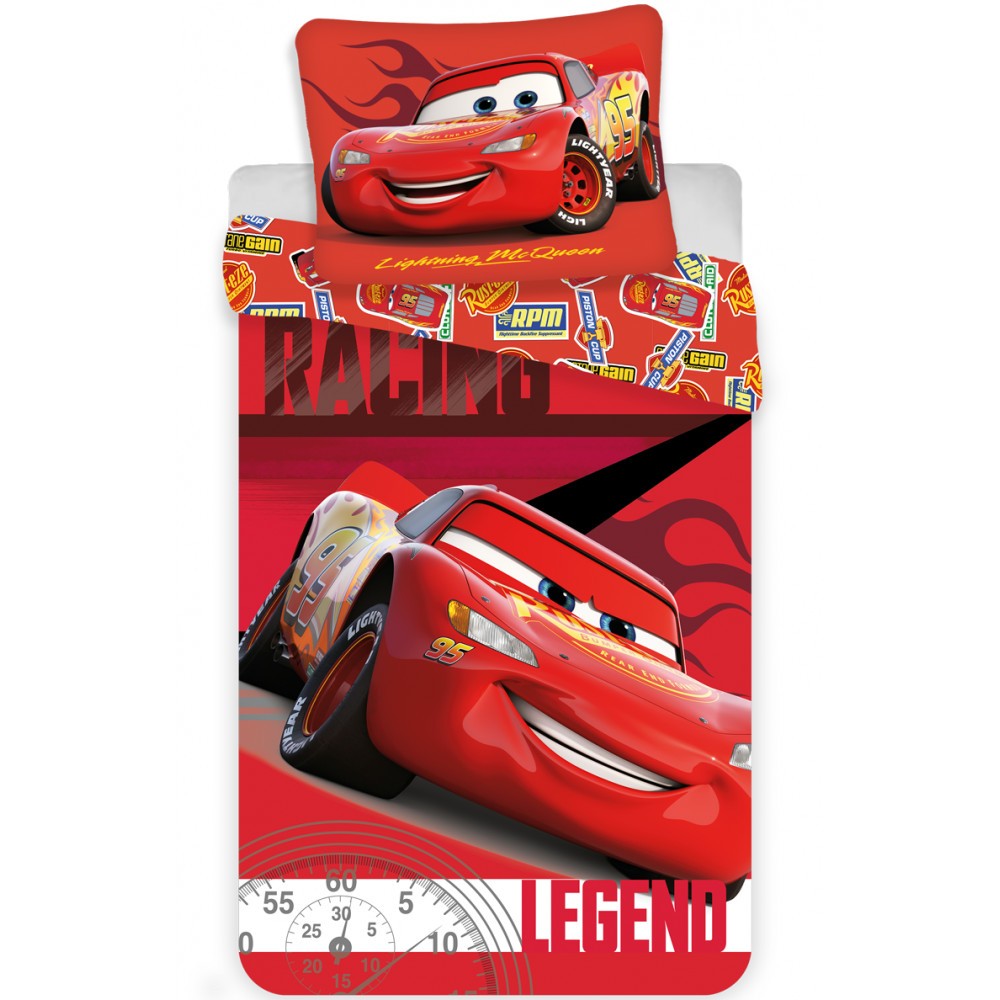 Disney Cars bedding set 140×200cm, 70×90 cm microfibre
