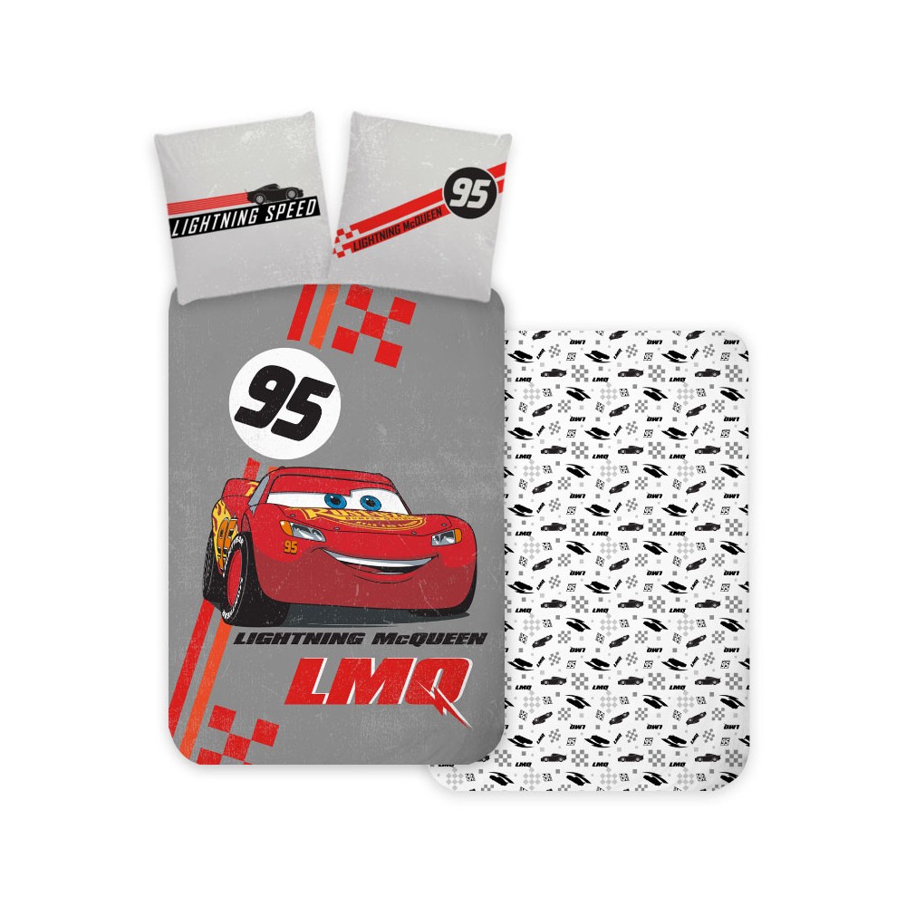 Disney Cars LMQ bedding cover 140×200cm, 70×90 cm