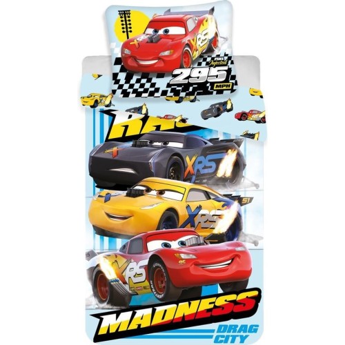 Disney Cars bedding cover 140×200cm, 60×80 cm