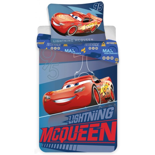 Disney Cars bedding cover 140×200cm, 70×90 cm microfibre
