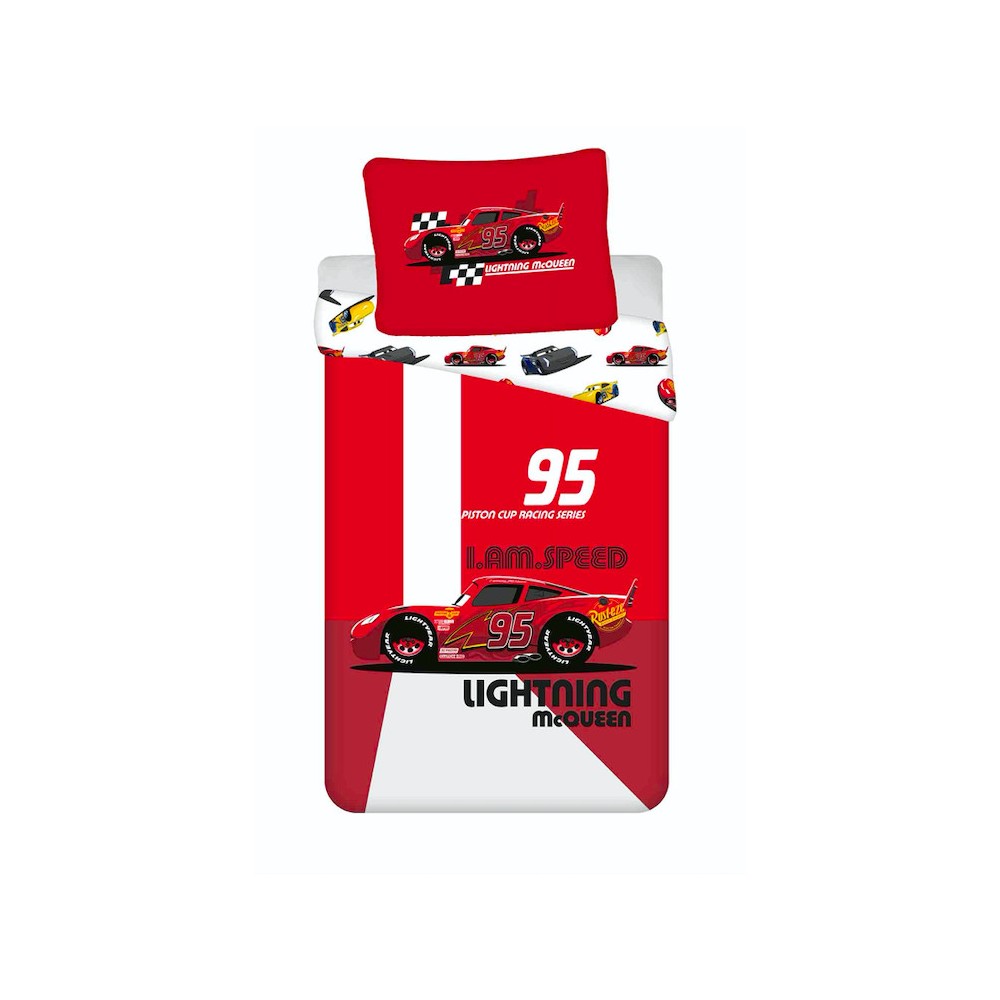 Disney Cars bedding set 140×200cm, 70×90 cm
