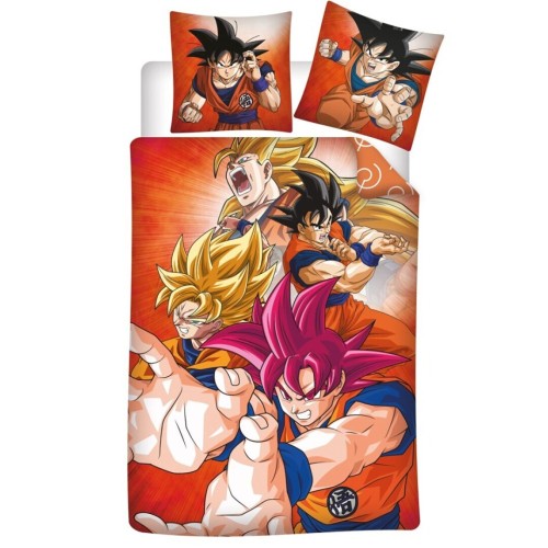 Dragon Ball bedding set 140×200cm, 63×63 cm microfibre