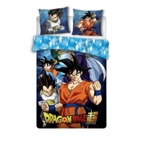 Dragon Ball Saiyan bedding set 140×200cm, 65×65 cm