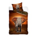 Elephant bedding cover 140×200cm, 70×90 cm