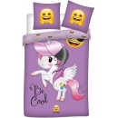 Emoji  Unicorn bedding set 140×200cm, 70×90 cm
