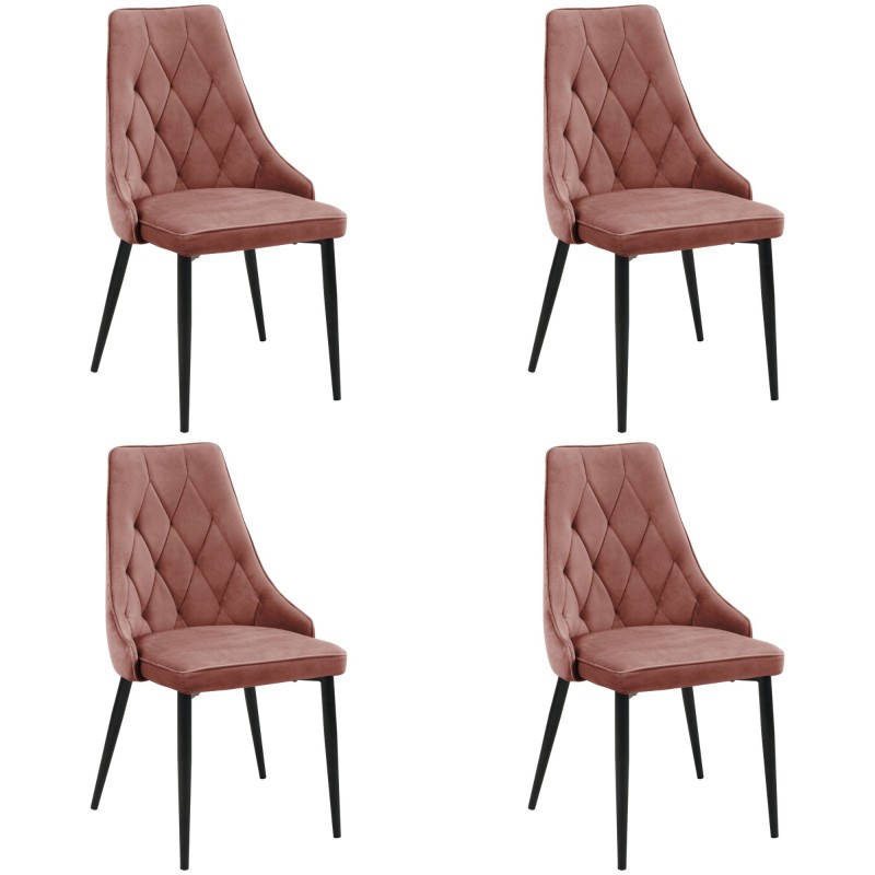4x KRZESŁO SJ.054 RÓŻOWY 4x KRZESŁO SJ.054 RÓŻOWY