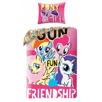 My Little Pony Fun bedding set 140×200cm, 70×90 cm