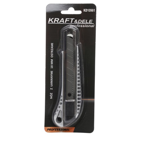 Nóż z łamanym ostrzem 18mm KD10961