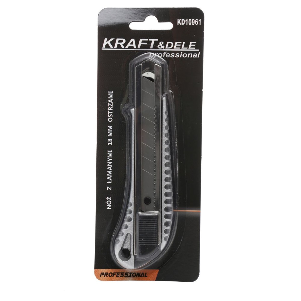 Nóż z łamanym ostrzem 18mm KD10961