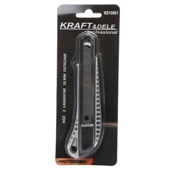 Nóż z łamanym ostrzem 18mm KD10961