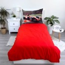 Car Racing Red Formula 1 Bed Linen 140×200cm, 70x90 cm Microfibre