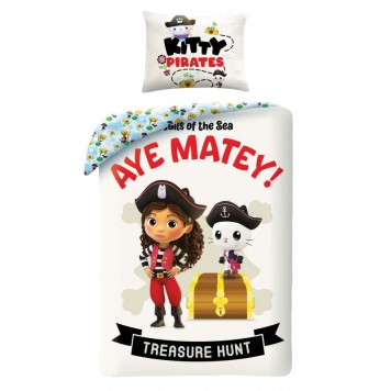 Gabby's Dollhouse Treasure Hunt bedding set 140×200cm, 70×90 cm