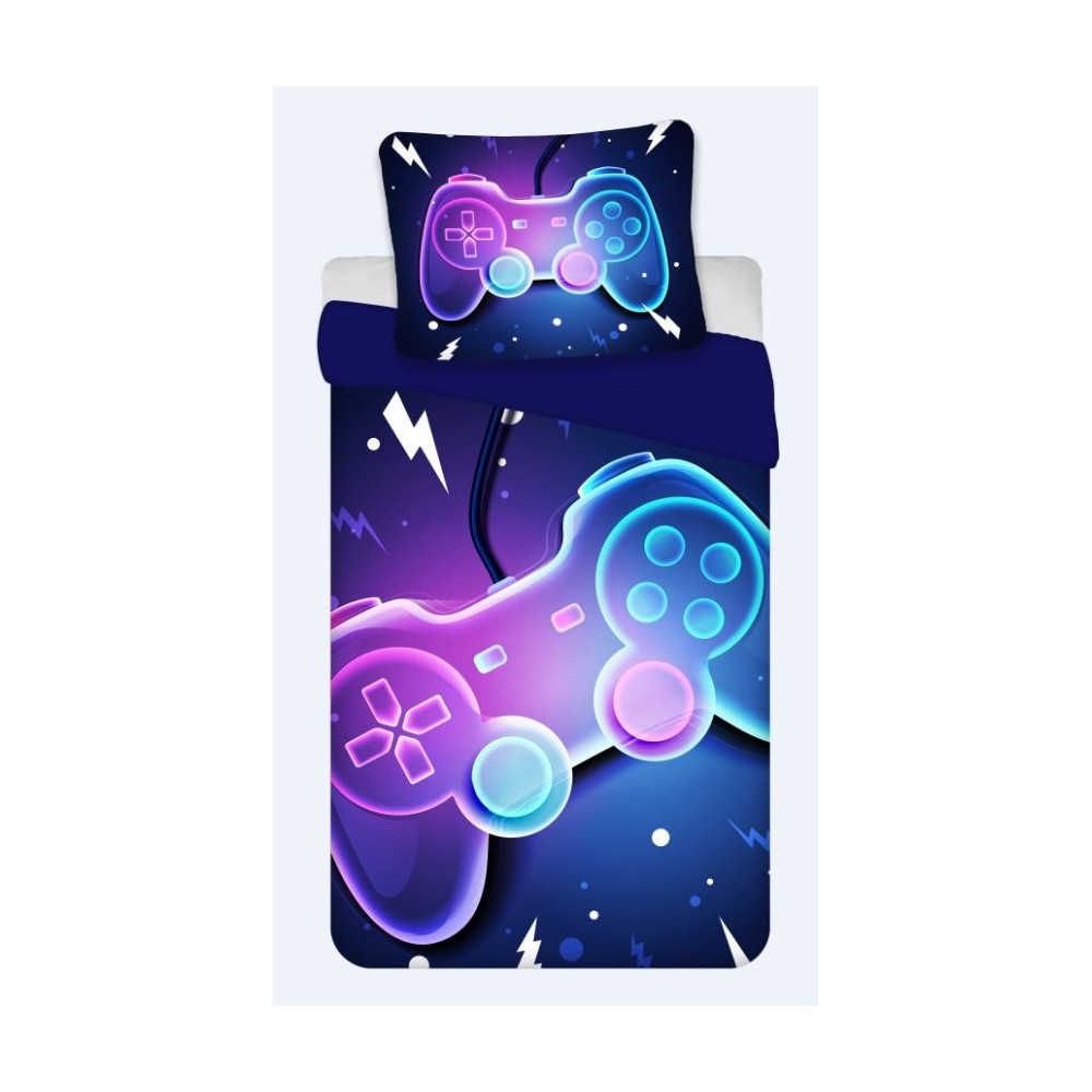 Gamer bedding set 140×200cm, 70×90 cm