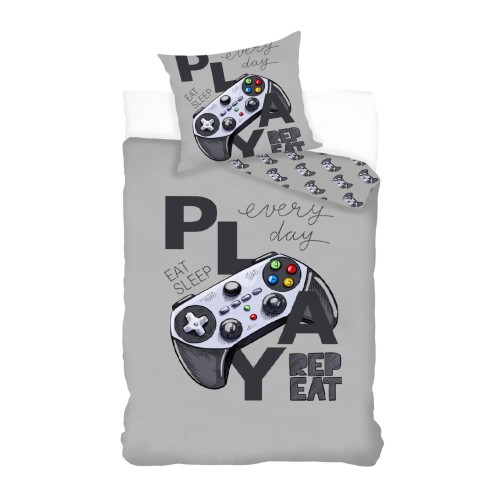Gamer bedding set 140×200cm, 70×90 cm