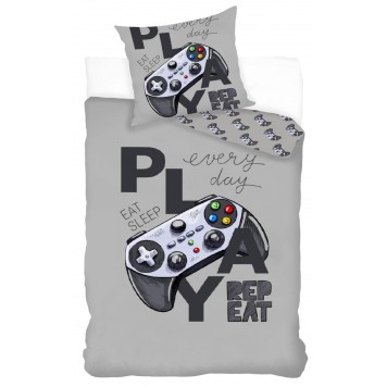 Gamer bedding set 140×200cm, 70×90 cm