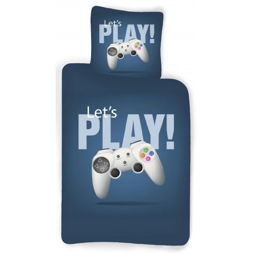 Gamer bedding set Play 140×200cm, 70×90 cm