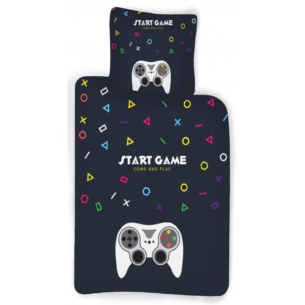 Gamer bed linen 135×200cm, 80×80 cm