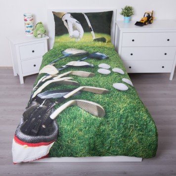 Golf bedding set 140×200cm, 70×90 cm