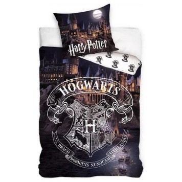 Harry Potter Castle Night bedding set 140×200cm, 70×90 cm