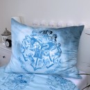 Harry Potter Light Blue bedding set 140×200cm, 70×90 cm microfibre