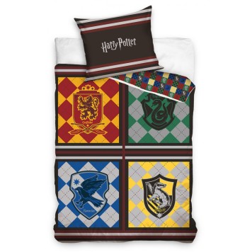 Harry Potter Plad bedding set 140×200cm, 70×90 cm