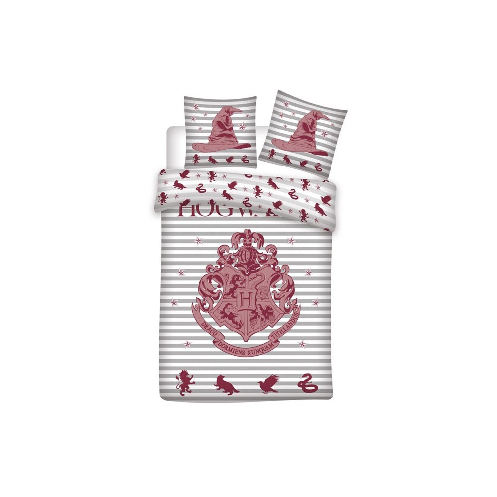 Harry Potter Sorting Hat bedding set 140×200cm, 63×63 cm microfibre