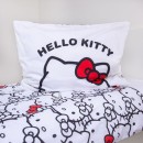 Hello Kitty White bedding cover 140×200cm, 70×90 cm
