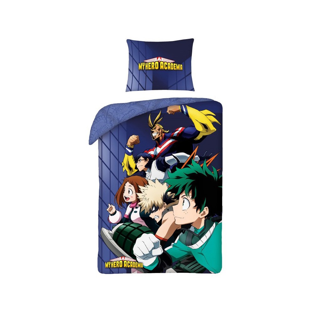 My Hero Academia Team bedding set 140×200cm, 70×90 cm