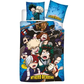 My Hero Academia Unleashed bedding cover 140x200cm, 65x65 cm
