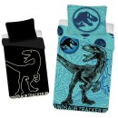 Jurassic World Dinosaur Tracker Glow-in-the-Dark Bedding Set 140×200cm, 70x90 cm