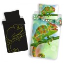 Animals Chameleon Glow-in-the-Dark Bedding Set 140×200cm, 70x90 cm