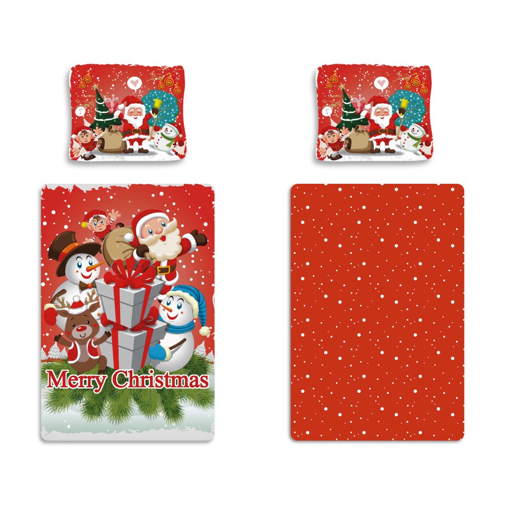 Christmas Merry Christmas, duvet cover 140×200cm, 70×90 cm