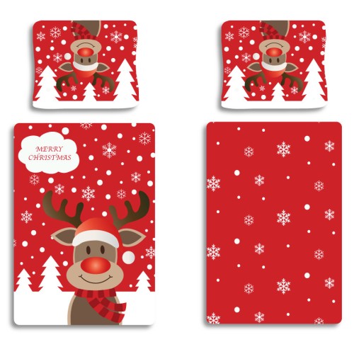 Christmas Merry Christmas, i bedding cover 140×200cm, 70×90 cm