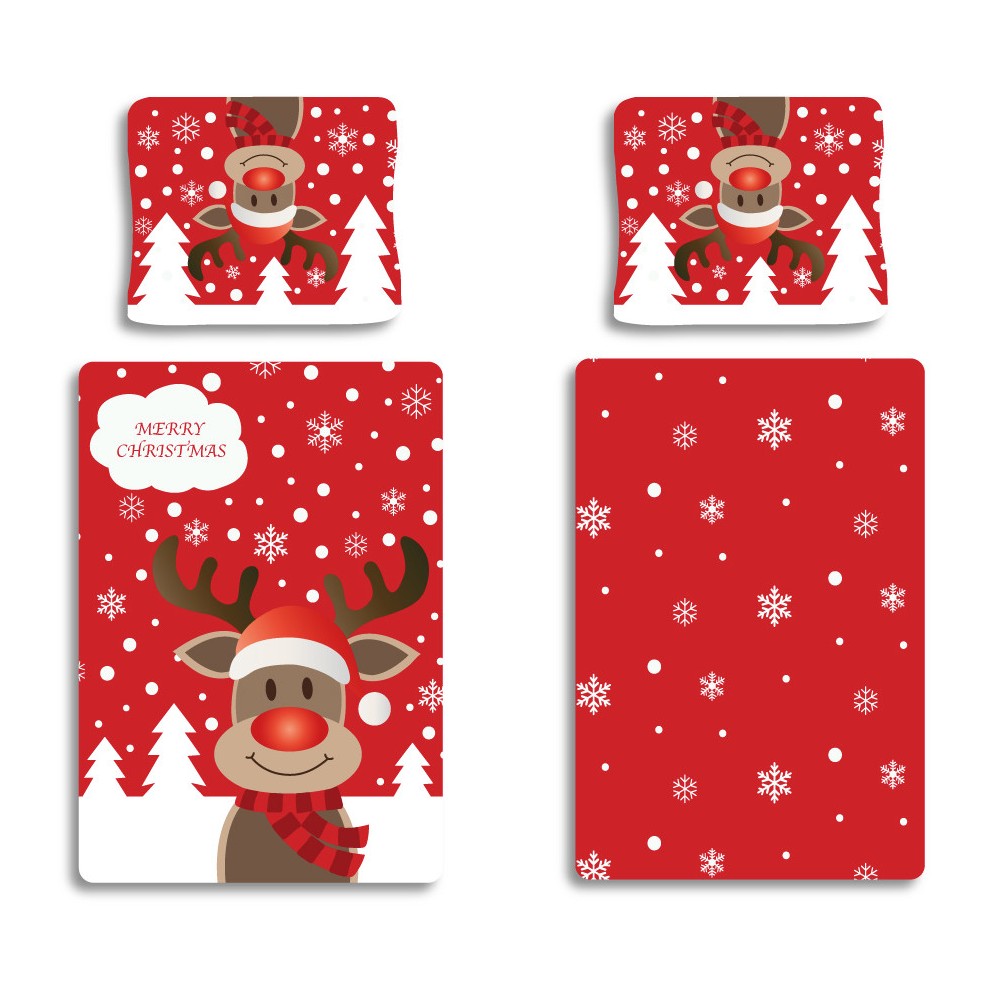 Christmas Merry Christmas, i bedding cover 140×200cm, 70×90 cm