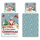 Christmas Snowing bedding set 140×200cm, 70×90 cm