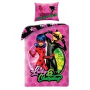 Miraculous Ladybug Lucky bed linen cover 140×200cm, 70×90 cm