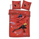 Miraculous Ladybug bedding cover 140×200cm, 65×65 cm