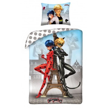 Miraculous Ladybug Shadow bedding set 140×200cm, 70×90 cm