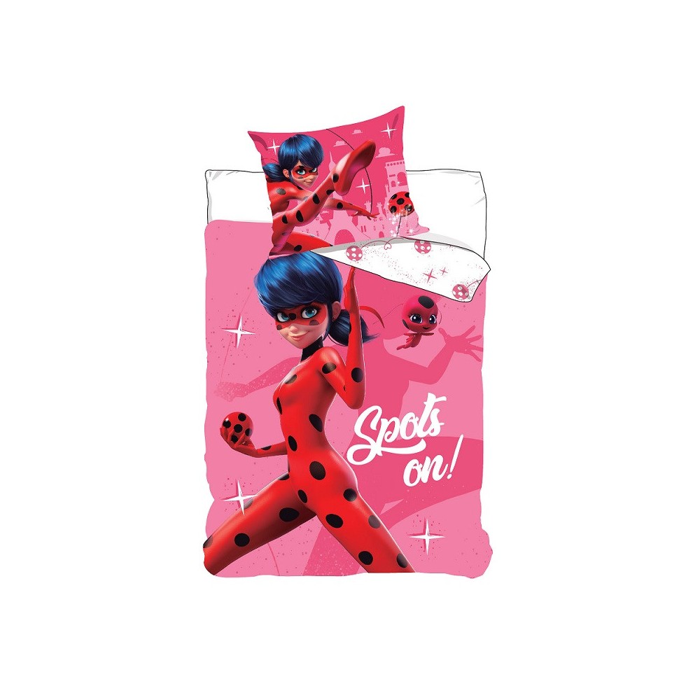 Miraculous Ladybug Spots On bedding set 140×200cm, 65×65 cm