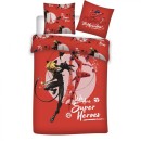 Miraculous Ladybug Super Duo bedding set 140×200cm, 63×63 cm microfibre