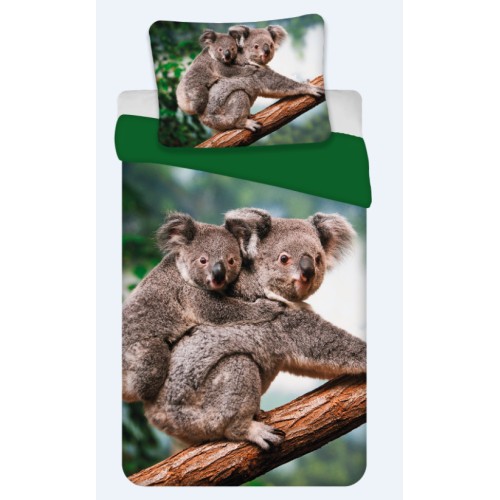 Koala bedding set 135x200 cm, 80x80 cm